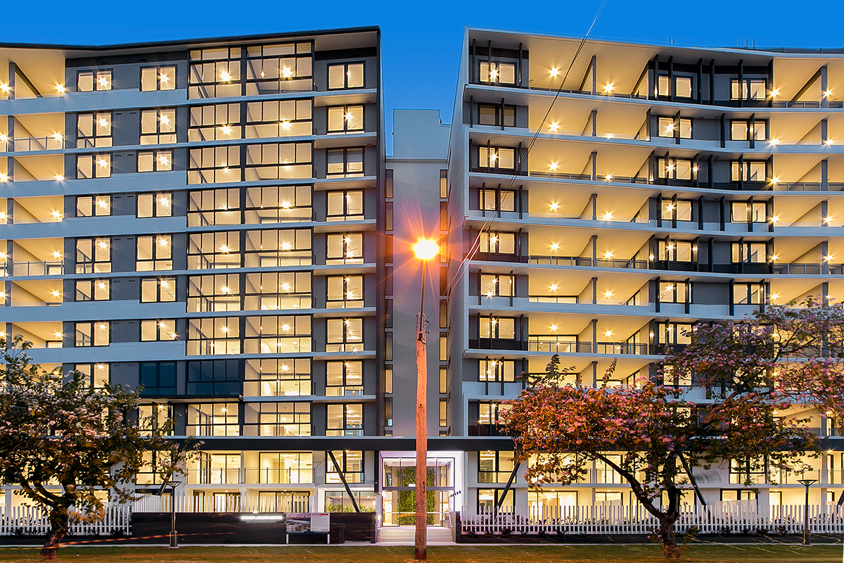 Building overview from front